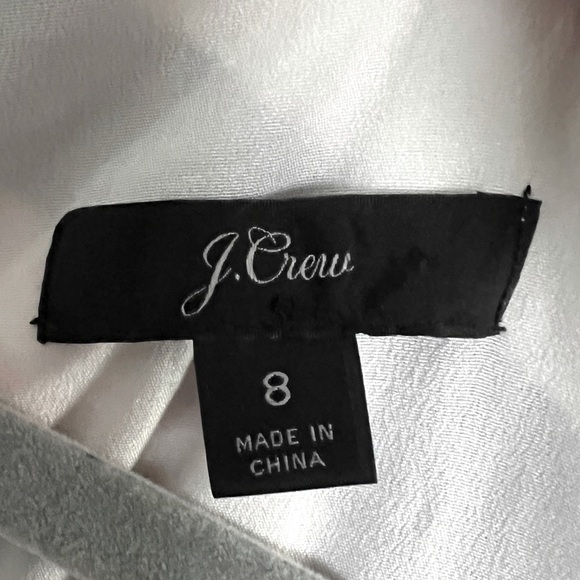 J. Crew Silk One-Shoulder Dress in Primary Stripe Wrap Tulip Size 8 - Picture 5 of 7